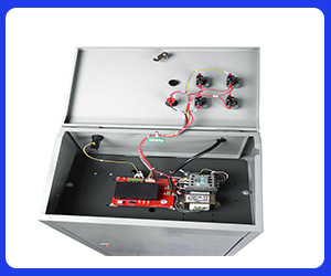 Car Maintenance Super Thin Small Scissors Lift With 4 Cylinders