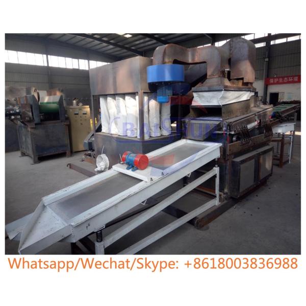 Ecc Friendly Scrap Metal Recycling Machine , Waste Copper Cable Granulator