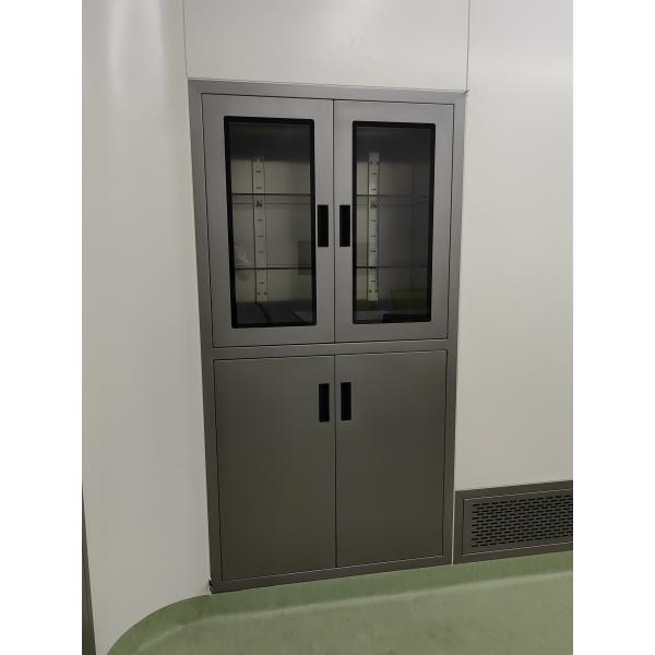 SUS304 Stainless Steel Medical Cabinet Hospital Cabinet Polished Anti Water