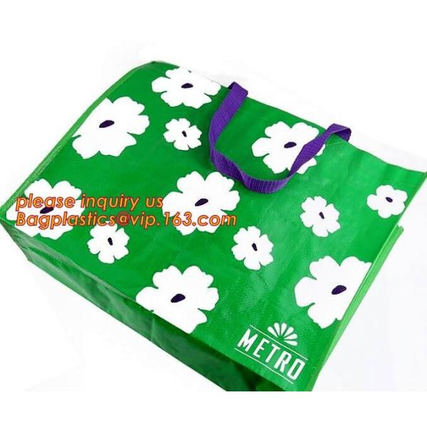 OEM ODM Customized eco friendly pp woven supermarket shopping bag,custom reusable laminated foldable PP pak woven shoppi