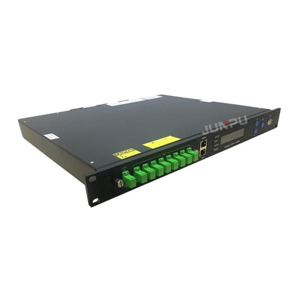 8 Port Catv Edfa Erbium Doped Fiber Amplifier 1550nm 23dbm Input -5dbm ~ +10dbm