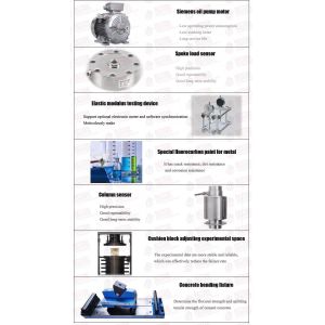 BS EN 2000 Kn Compression Testing Machine Flexural Testing Machine For Concrete
