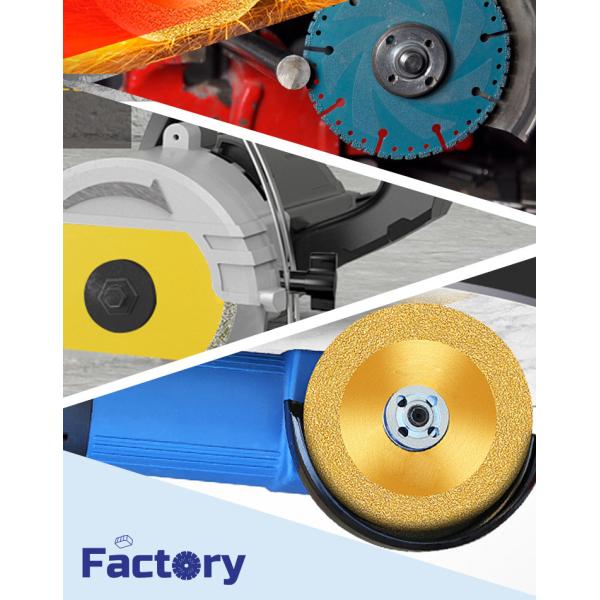 Good Sharpness Diamond Cutting Disc for Stone Cutting Segmented Vacuum Diamond Saw Blade