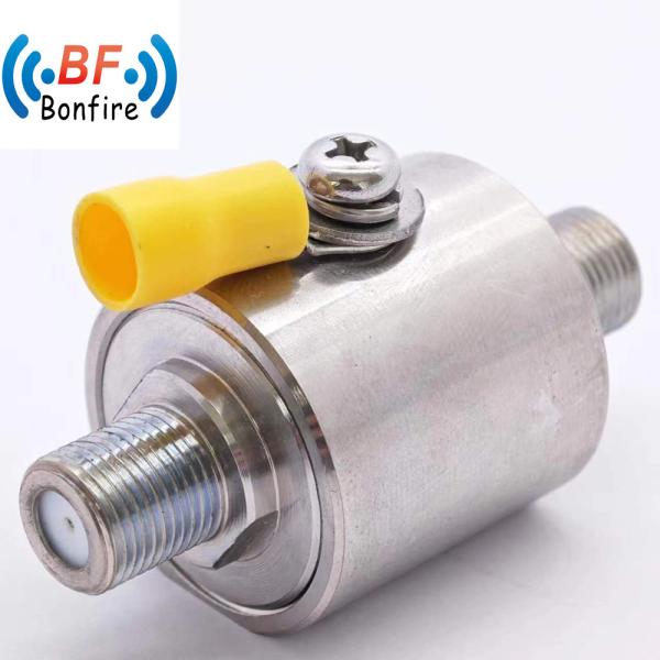 698-3800MHz N Female Coax Cable Connector Surge Arrester N Jack to N Jack Bulkhead Lightning Surge Protector Jky Lightning Arrestor