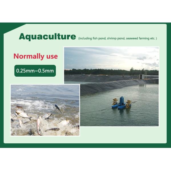 1.5 Mm Waterproof Hdpe Dam Liners Geomembrane Sheet