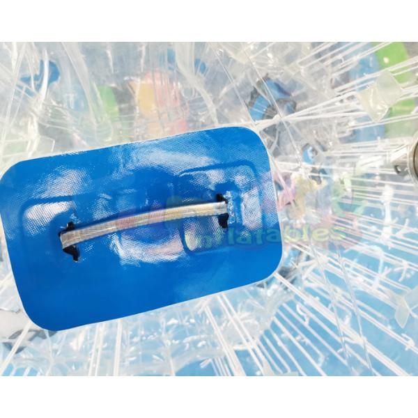 0.55mm PVC Inflatable Zorb Ball Transparent Ground Bubble Games Zorbing Ramp