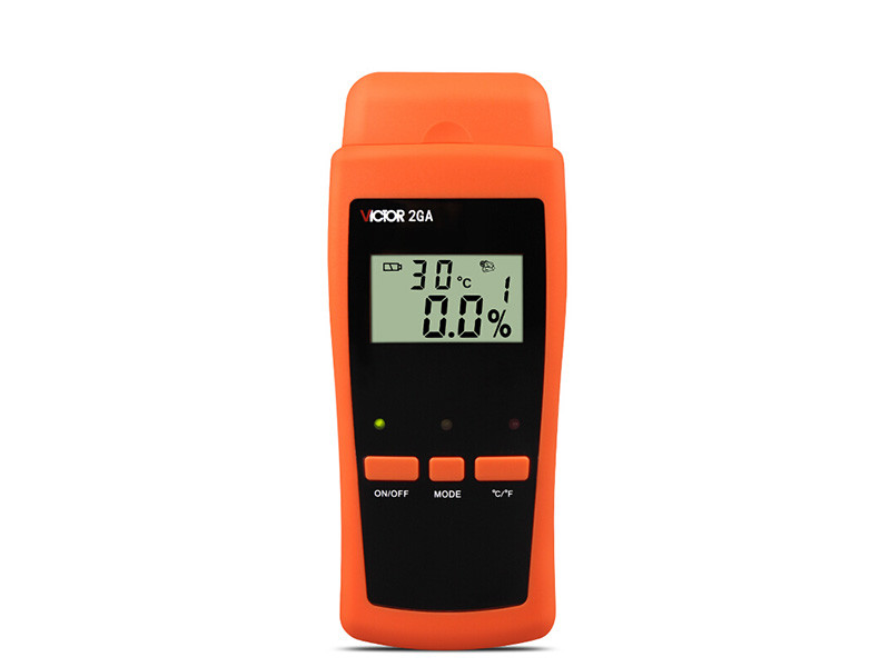 China VICTOR 2GA Digital Wood Moisture Meter Handheld Humidity Meter wholesale