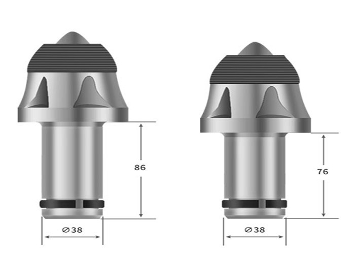 China Roadheader Cutting Pick Bits Carbide Bullet Teeth CE ISO SGS Certificated wholesale