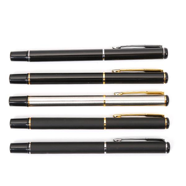 0.5mm Writing Width Gel-Ink Classic Roller Metal Ball Pen for Office Supply Promotion