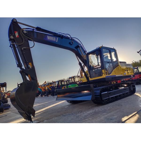 Low Consumption Crawler Mounted Hydraulic Excavator 2000rpm Strong Power