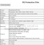 PE PROTECTIVE FILM, INSULATING WRAPPING Labelh, FOAM, MASKING, , PAPER, CLOTH,