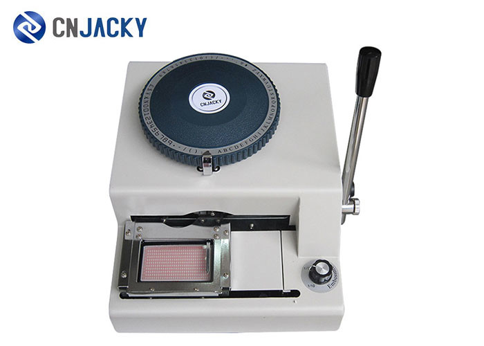 China PVC Plastic Card Personalization Machine , Manual Embosser Machine Braille Printer wholesale
