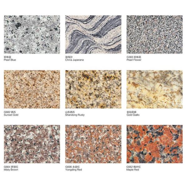 Polished Granite Floor Tiles Tropic Brown Slab For Wall Flooring Tops Stairs