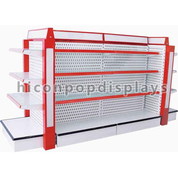 Hair Shampoo Pegboard Display Racks Merchandising Store Fixtures