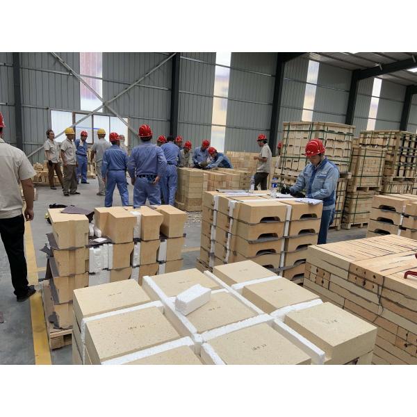 55-80% Al2O3 Fire Resistant Bricks Rotary Kiln Applied Phosphate Binded
