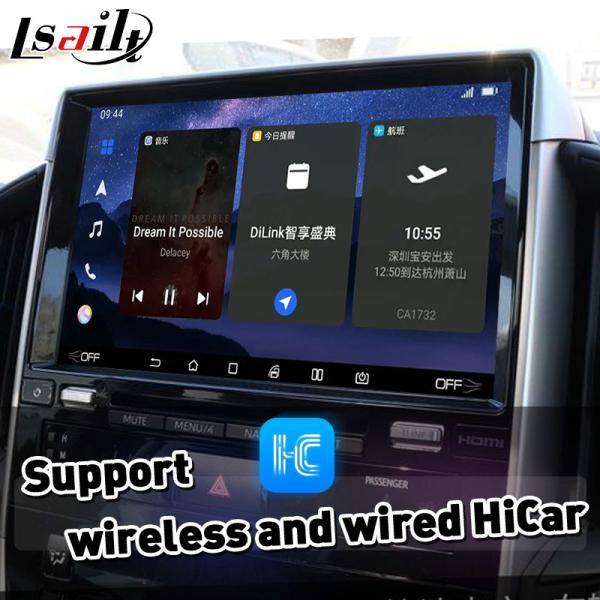 Lsailt Wireless Android Auto Carplay Interface for 2018-2022 Toyota Land Cruiser LC200 GX-R LC 200 GXR