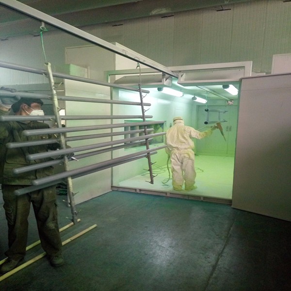 Customized Compact Manual Powder Coating Line Surface Treatment