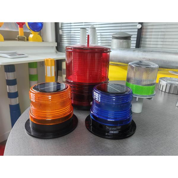 Strong Magnetic Sucker Strobe Beacon Car Solar Warning Light Beacon Safety Light With Magent