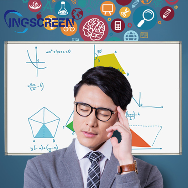 Portable Digital IR Interactive Whiteboard 106 Inch Smart Board For Teaching