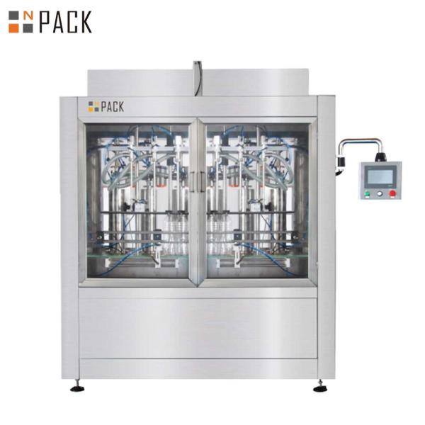 Full Automatic Linear Jam Jar Filling Machine Fruit Jam Making Production Line