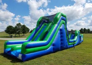 China PVC Commercial Giant Inflatable Obstacle Course / Adult Inflatable Slide wholesale