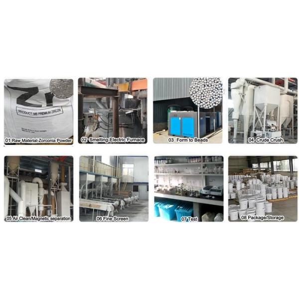 B40 Ceramic Beads Blasting Media For Turbo Diesel Surface Treatment