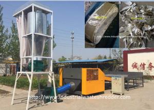China Demoulding Cloth Rag Cutting Machine Textile Fabric Shredder With Dusty Removal wholesale