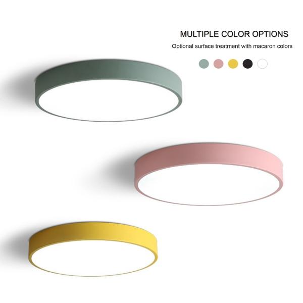 Round Ultra Thin Panel 1440lm Waterproof LED Surface Mount Ceiling Lights