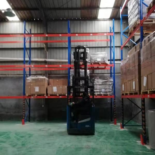 Combination Structure Industrial Racks For Warehouse Orange Blue Grey Green Color