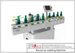 Automatic Round Square Bottle Sticker Printing Machine Self Adhesive Labeling