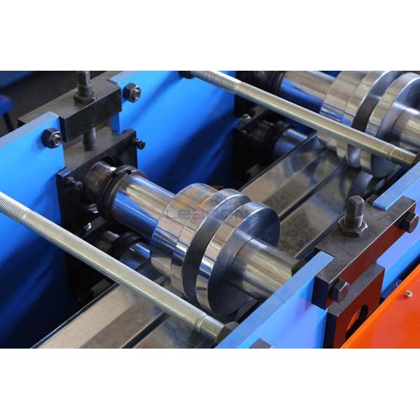 20m/Min Door Frame Roll Forming Machine Adjustable Hard Chrome Coating