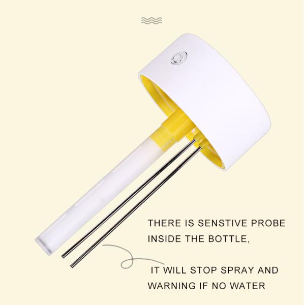 LED Ultrasonic Air Humidifier 360ml Tank 10-20hrs Work Time USB Novelty New Design