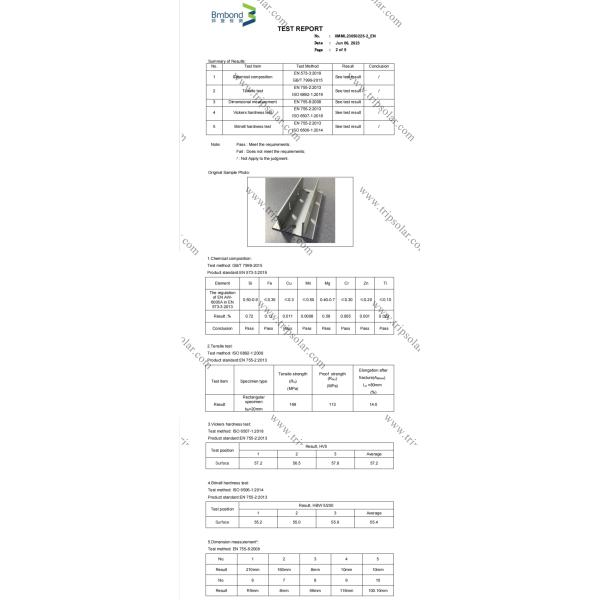 Sliver or Customization AL6005-T5 Solar Carport with Panels Parking Racking Structure