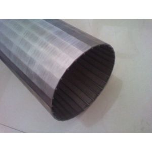 China OD 126mm Continuous Slot Screen Stainless Steel AISI 316 Tube wholesale