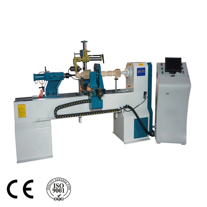 China L2500mm Automatic Wood Lathe Machine , Dia400mm Cnc Profile Cutting Machine wholesale