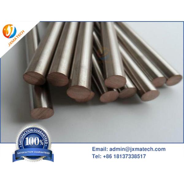 W55Cu45 W60Cu40 Machined Tungsten Copper Rod CuW Alloy Bar