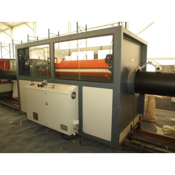 Big Dia HDPE Solid Pipe Production Line , Plastic Pipe Production Line PLC Automatic