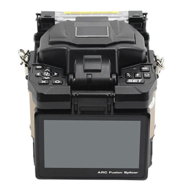 FTTH 4800mAh Fiber Optic Fusion Splicer FTTX Active Cladding Alignment