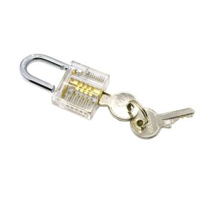 China Mini Version Transparent Lock Essential Tool For Locksmith Training wholesale