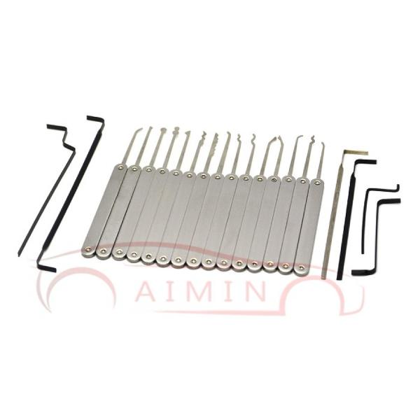 16-Piece Single Hook Key Pulling Tool Set Lock Pick Recommended by Professional Locksmiths for Locksmiths
