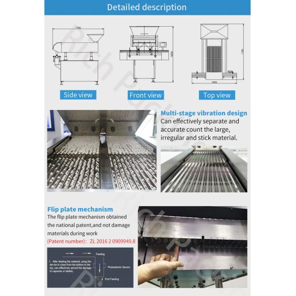 24 Lane Full Automatic Tablet Capsule Counting Bottling Packing Machine Production Line