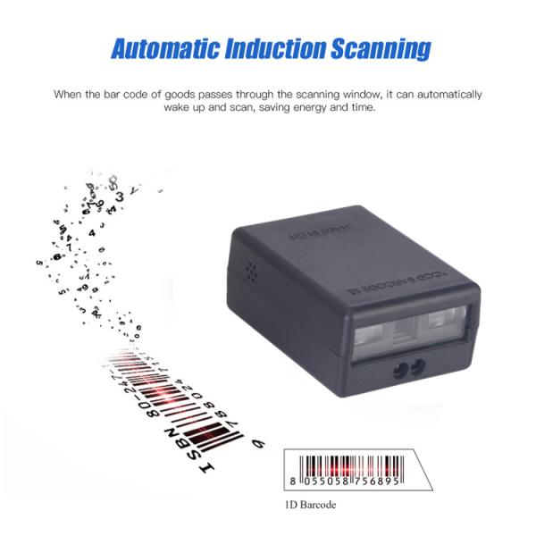 Fast Decoding Barcode Scanner Module Fixed Mount CCD Barcode Scan Engine