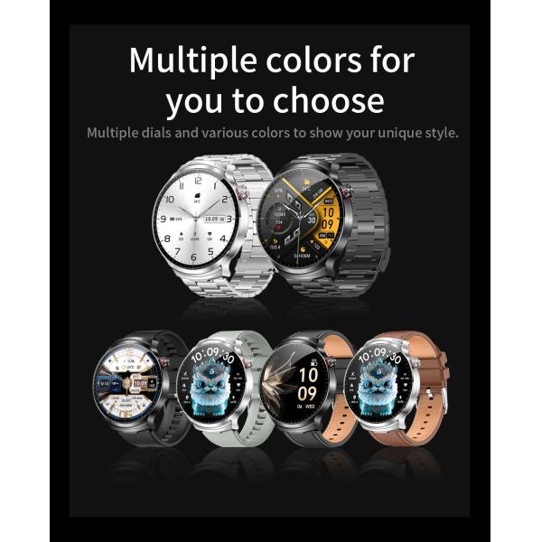 High Resolution TWS Smart Watch with Wireless Earbuds and Full Touch Screen and Long Battery Life