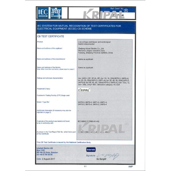 IEC standard IP65 4 Pole 50A Lockable Isolator Switch Waterproof