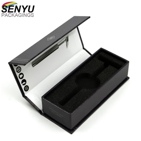 Custom Hair Bundle Cardboard Wine Box With Eva Insert Accessories