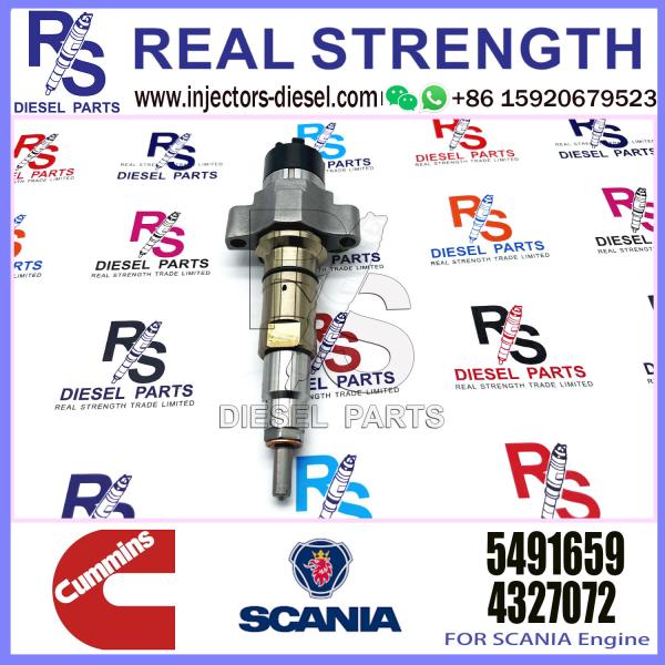 Diesel Fuel Injector 4359204 5491659 For Cummins Excavator QSL9.3 ISCE Engine 6L