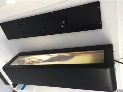 24 Inch Stretched LCD Display , Bar Type Display DV240FBM-NB0 For Advisement Player 16.7M Colors