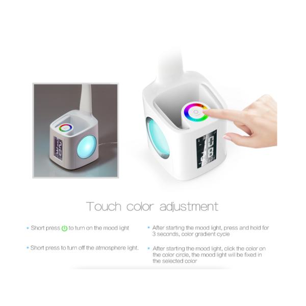 Multi Functional Dimmable LED Lights Bluetooth Audio Three Level Switch