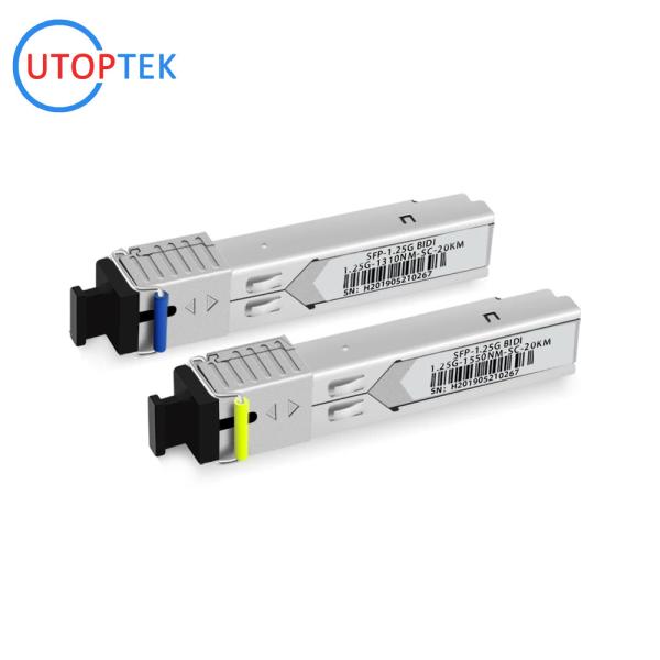 1.25G SFP SM bidi SC 3KM Transceiver module compatible cisco/huawei/HP/Aruba/Ericsson/Mikrotik