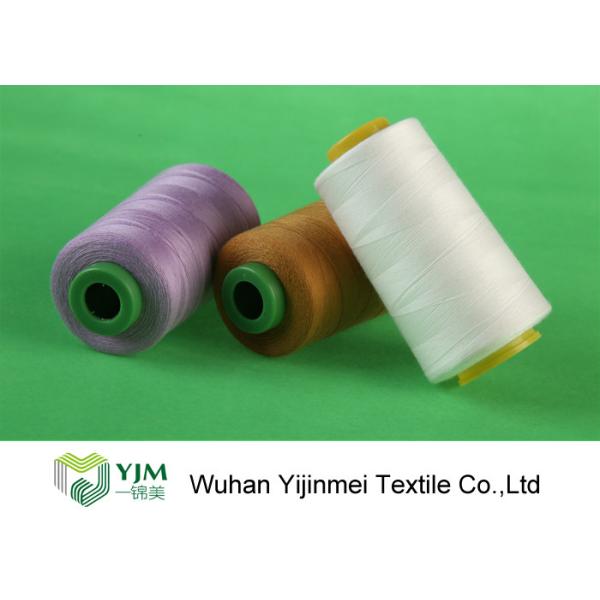 Excellent Evenness Polyester Core Spun Thread Dyed Ring Spun For Sewing